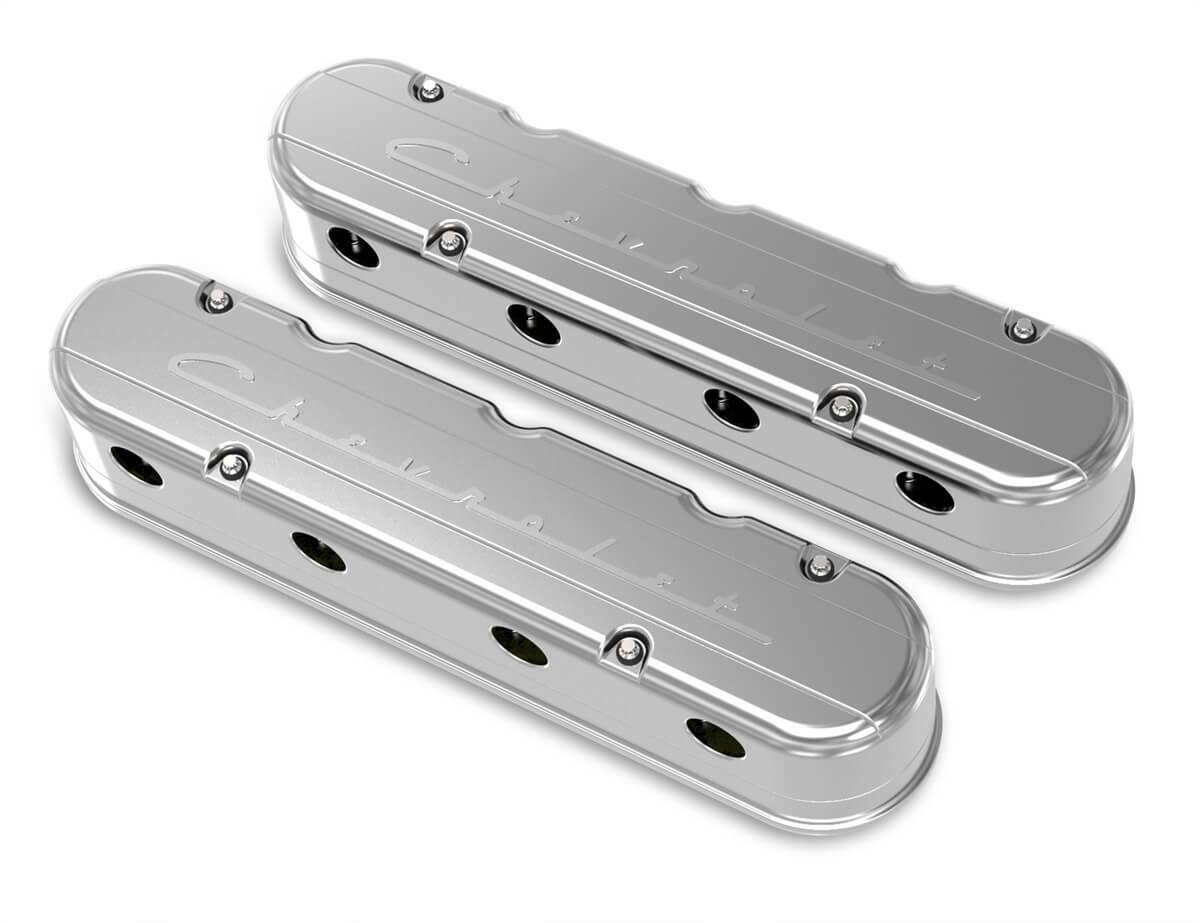 Hooker performance muffler black polished aluminum finish-241-176
