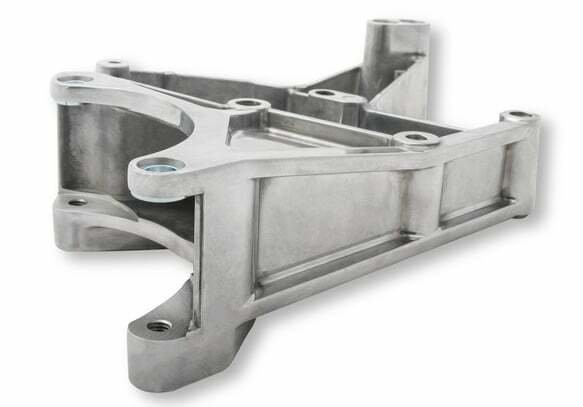 Holley performance fuel system component polished
