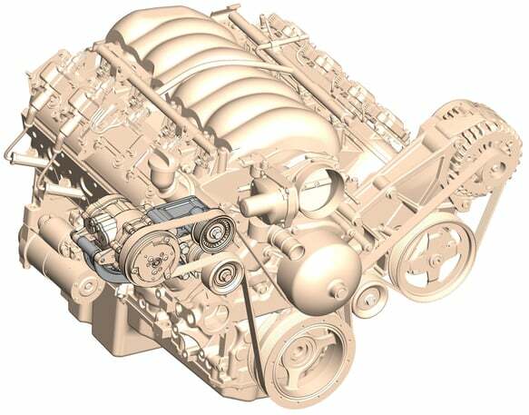 Holley performance fuel system component polished SD508