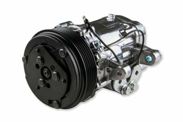 Holley performance fuel system component polished