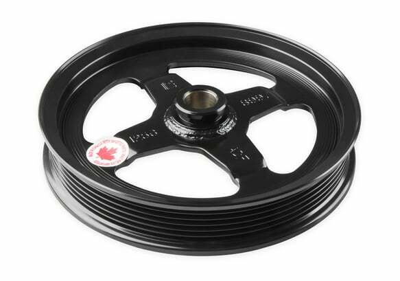 Holley performance fuel system component black
