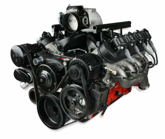 Holley performance fuel system component black