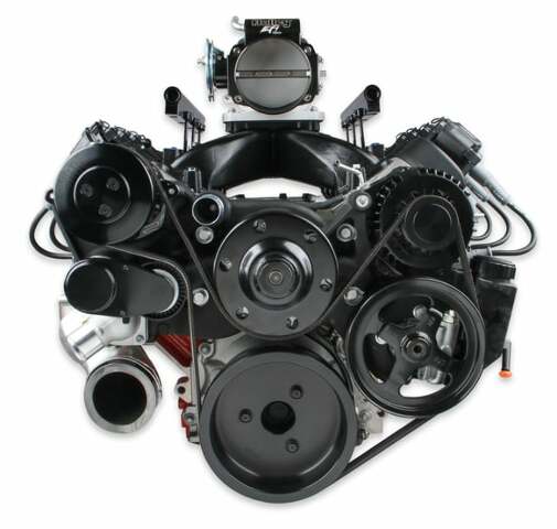 Holley performance fuel system component black
