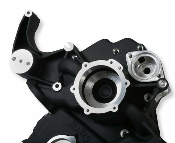 Holley performance fuel system component for 1974-1993 Dodge black
