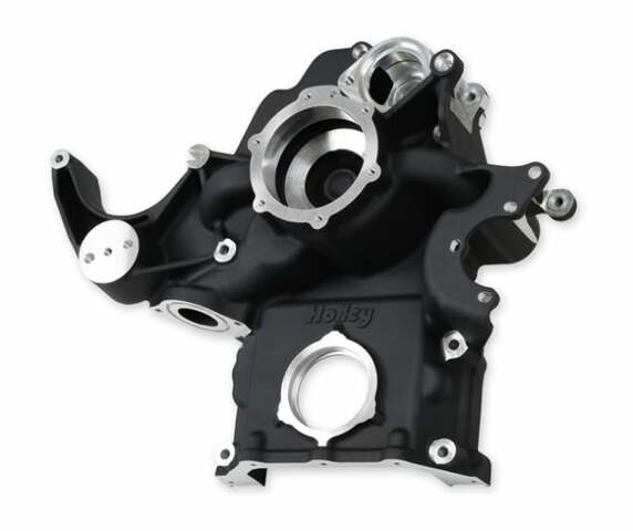 Holley performance fuel system component for 1974-1993 Dodge black