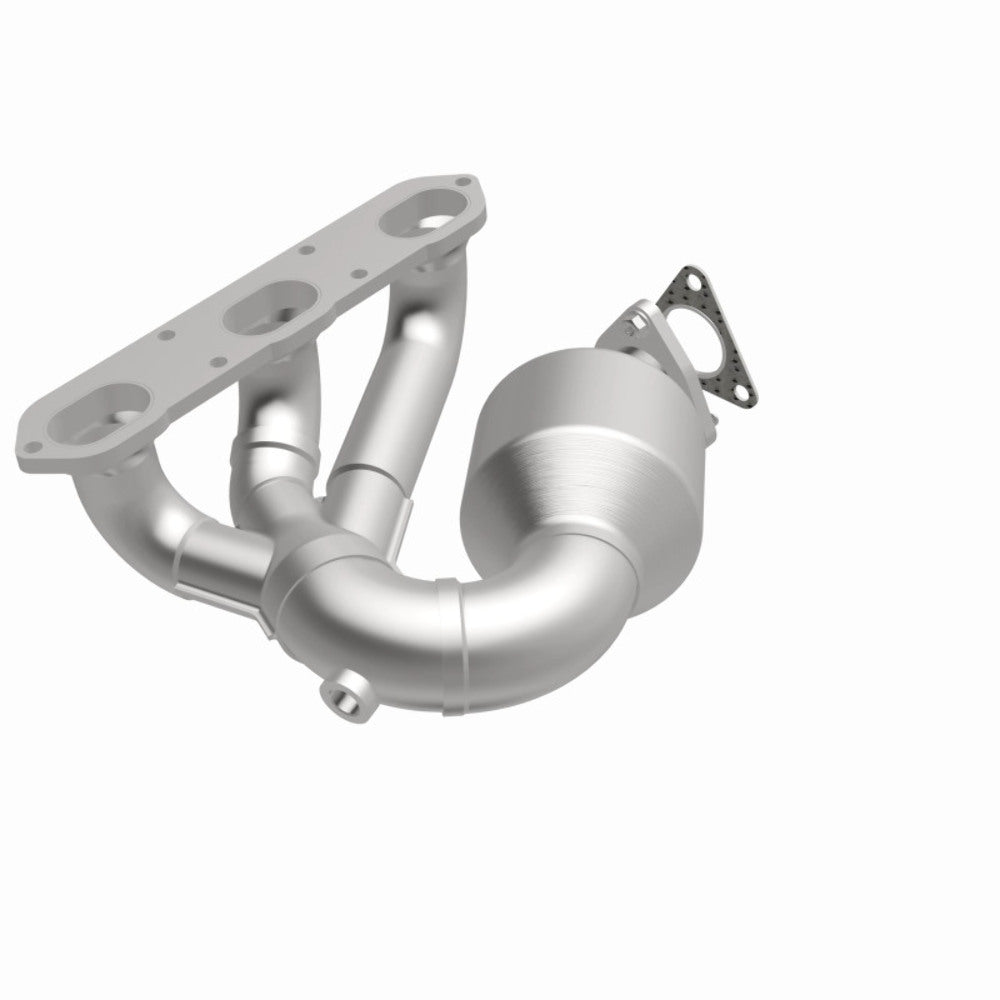MagnaFlow direct-fit catalytic converter fits 2000-2004 Boxster 2.7 3.2L 2.7 inch inlet/outlet stainless steel CARB compliant OBDII 52328