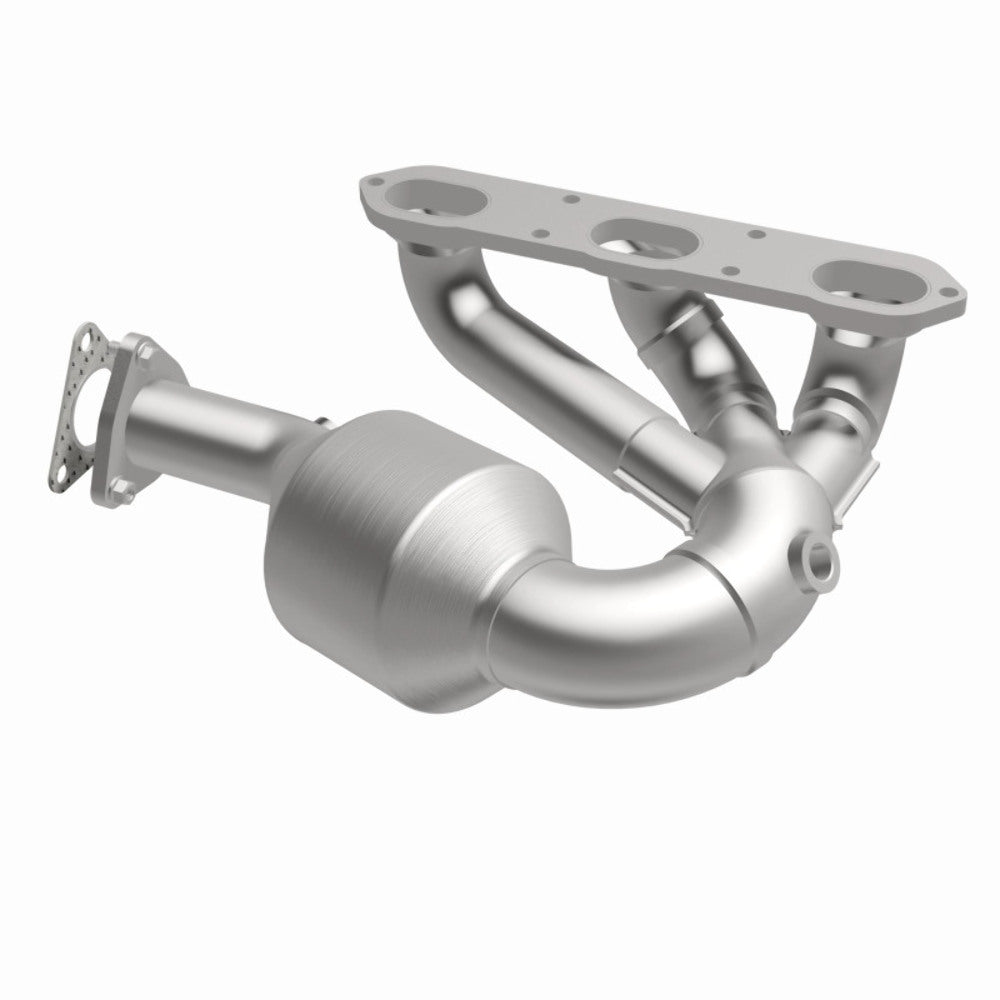 MagnaFlow direct-fit catalytic converter fits 2000-2004 Boxster 2.7 3.2L 2.7 inch inlet/outlet stainless steel CARB compliant OBDII 52329