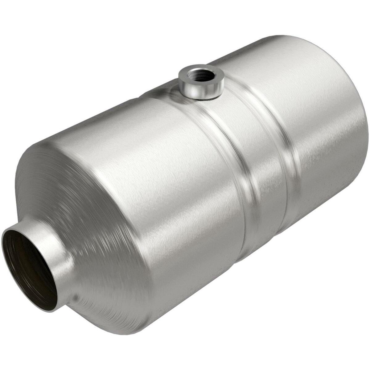 MagnaFlow universal catalytic converter mid-bed 2.25 inch inlet/outlet stainless steel CARB compliant 4481355