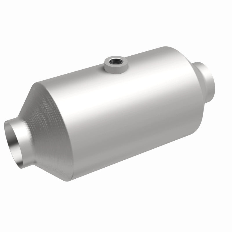 MagnaFlow universal catalytic converter mid-bed 2.25 inch inlet/outlet stainless steel CARB compliant 4481355