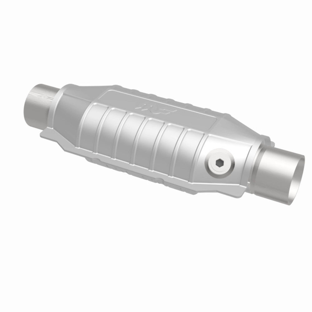 MagnaFlow universal catalytic converter 2.5 inch inlet/outlet stainless steel Federal EPA compliant OBDII 51036
