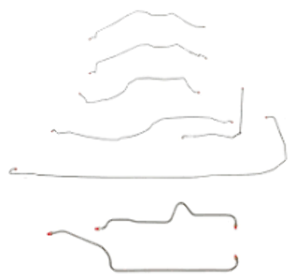 Brake Line Kit for 2000-2002 Chevorlet Escalade-EXT