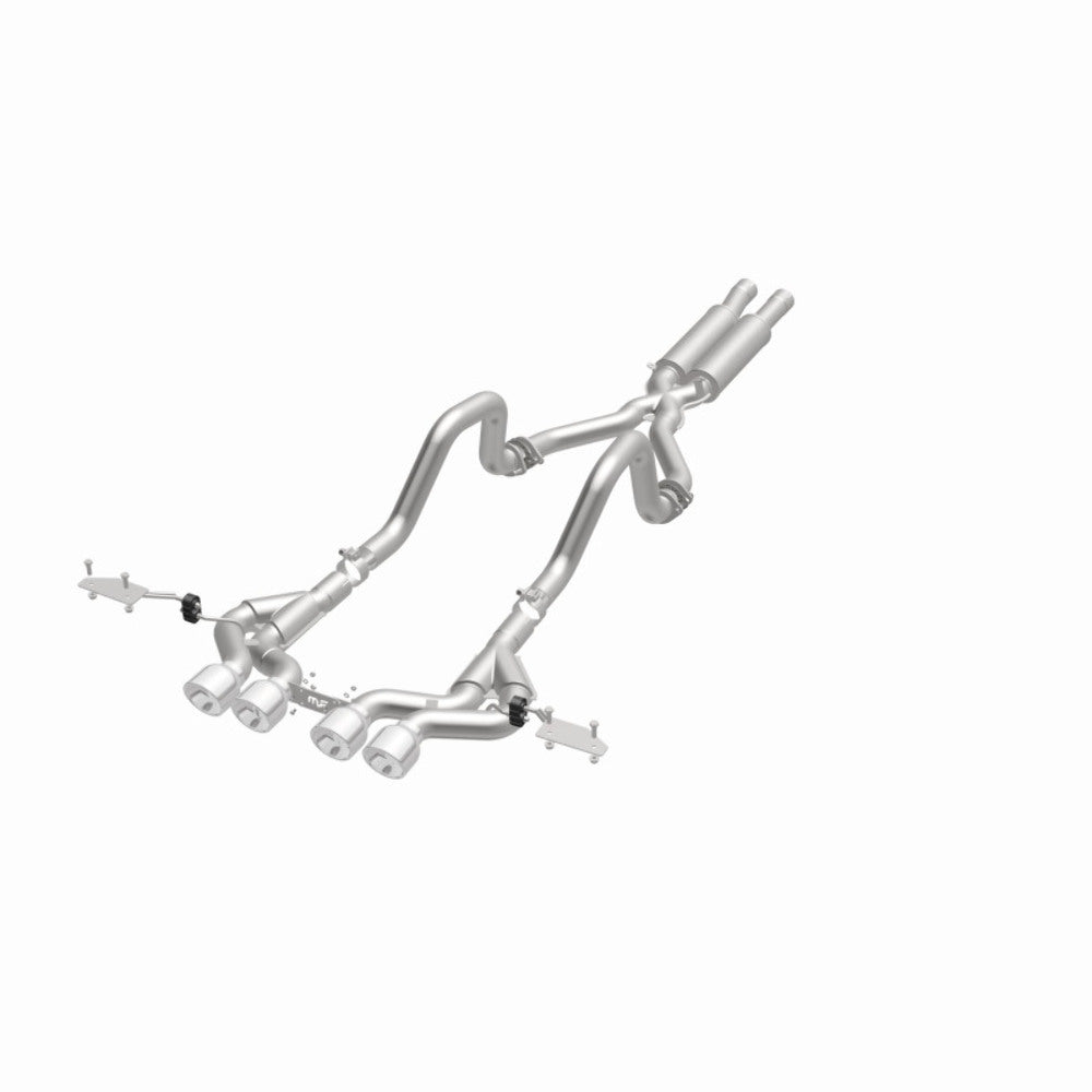 MagnaFlow cat-back exhaust system for 2000-2004 Chevy Corvette stainless steel polished 15281