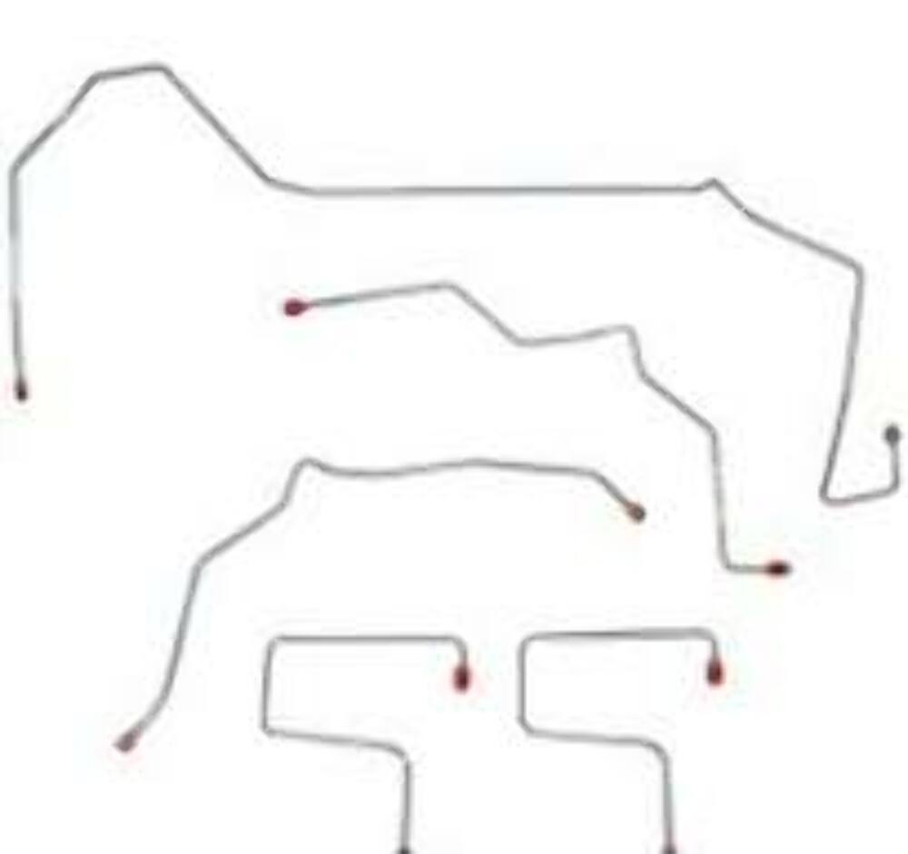 Complete Brake Line Kit for 2000-2005 Chevy Blazer No ZR2, 4 Door 4WD