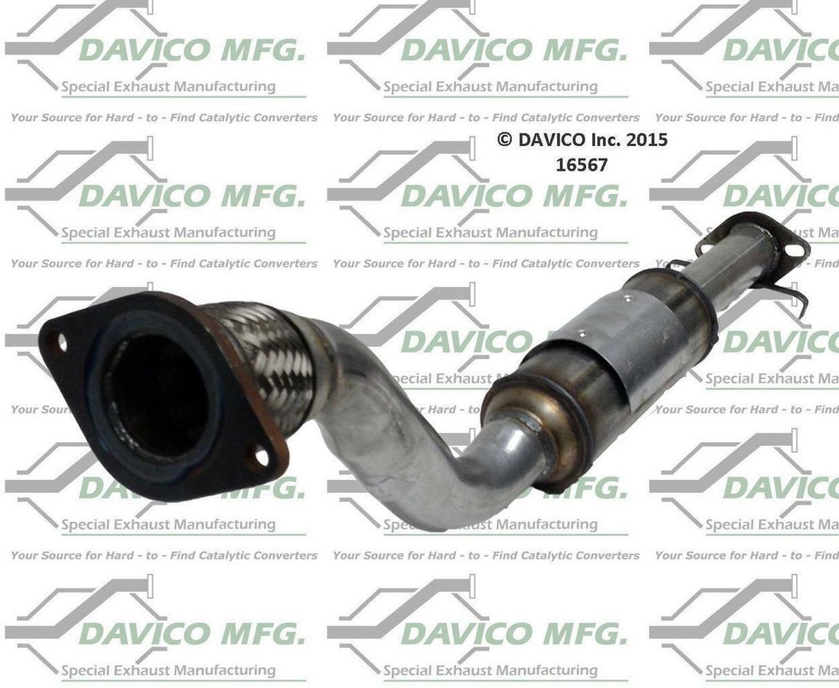 t 2000-2005 Chevrolet Monte Carlo Catalytic Converter 16567 Davico Mfg