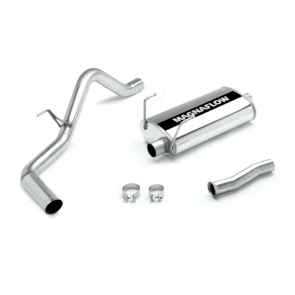 MagnaFlow cat-back exhaust system for 2000-2006 Toyota Tundra stainless steel polished 15809