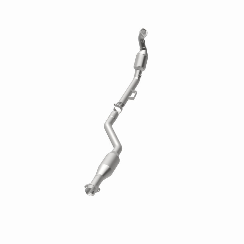 MagnaFlow direct-fit catalytic converter fits 2000 Mercedes-Benz S500, 2000 Mercedes-Benz S430, and more, this and 2000 Mercedes CL500 5.0L stainless steel CARB compliant 444314
