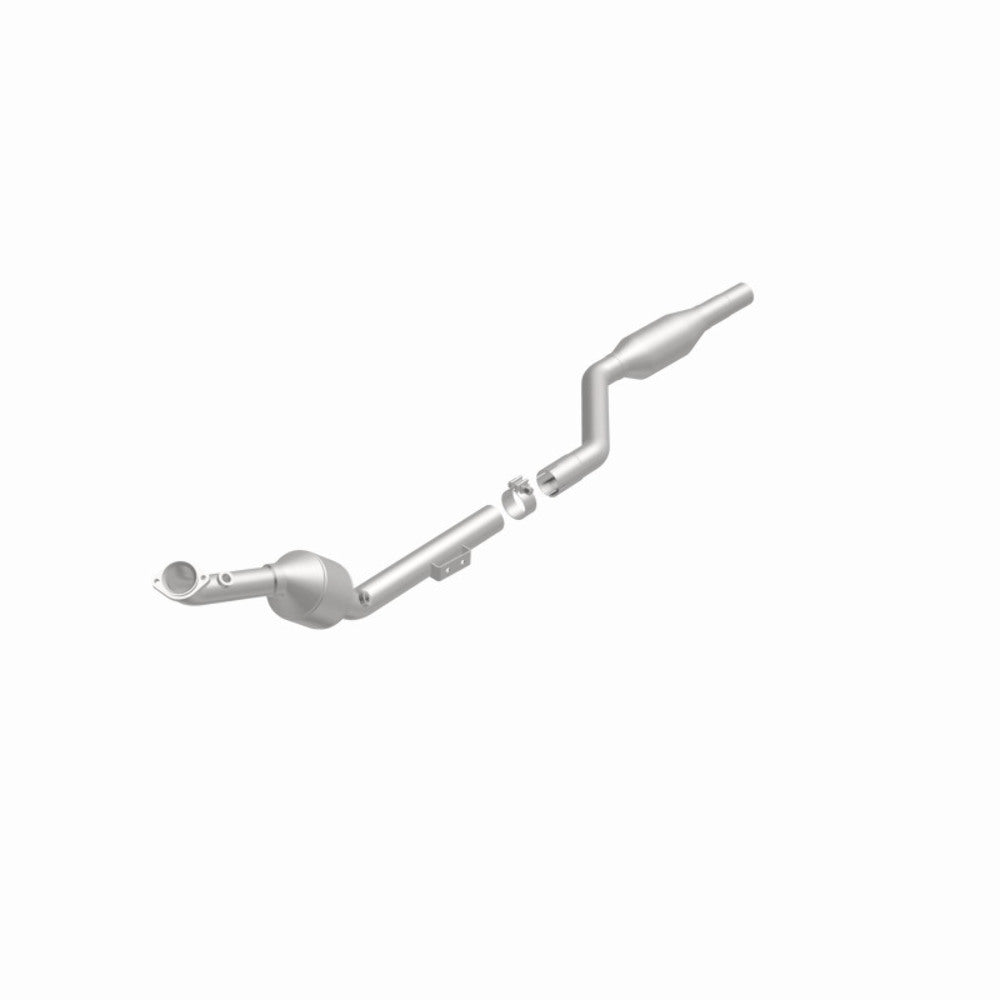 MagnaFlow direct-fit catalytic converter fits 2000 Mercedes-Benz S500, 2000 Mercedes-Benz S430, and more, this and 2000 Mercedes CL500 5.0L stainless steel CARB compliant 444315