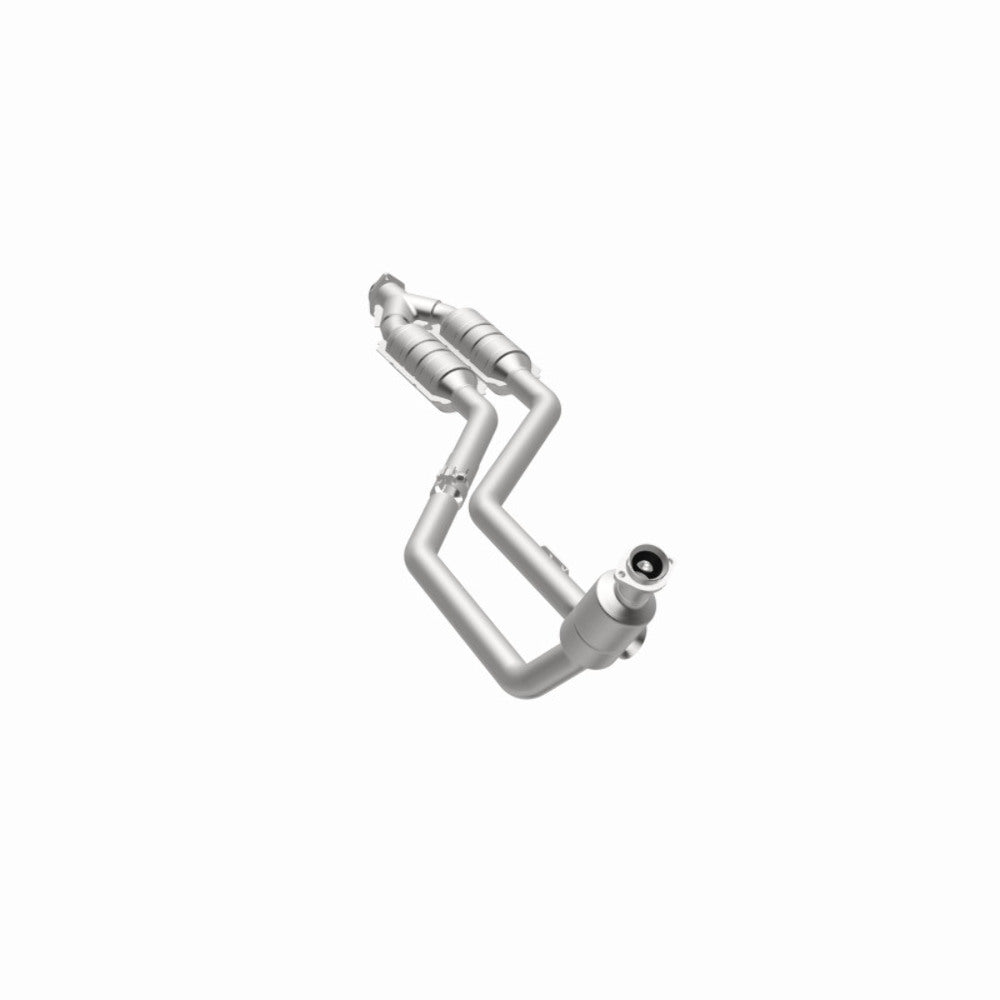 MagnaFlow direct-fit catalytic converter fits 2000 Mercedes-Benz CLK320 3.2L and 2000 Mercedes CLK320 3.2L stainless steel CARB compliant 444059