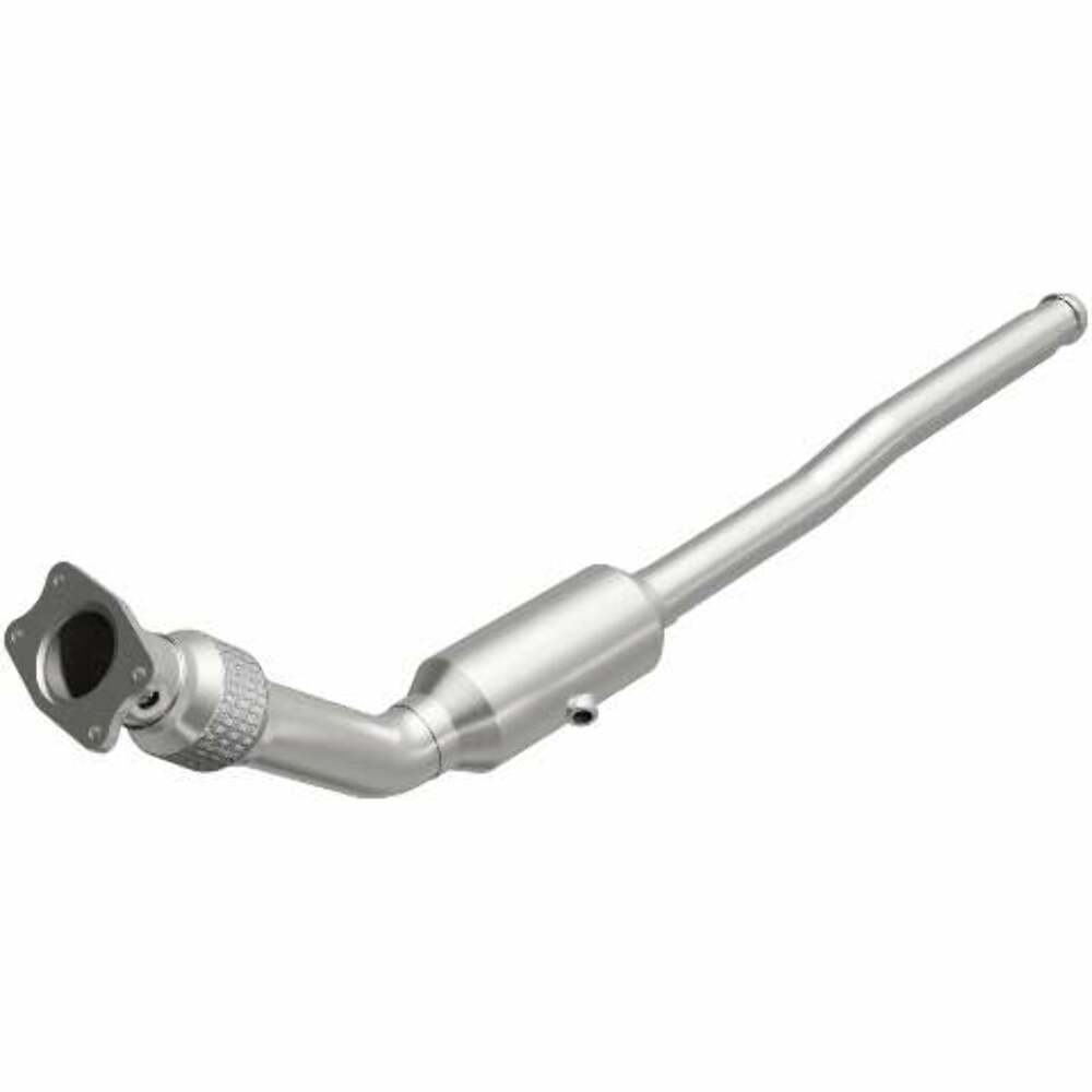 MagnaFlow direct-fit catalytic converter fits 2000 Volvo S70 and 2000 Volvo V70 and 2000 Volvo S70 2.4L stainless steel CARB compliant 4481299