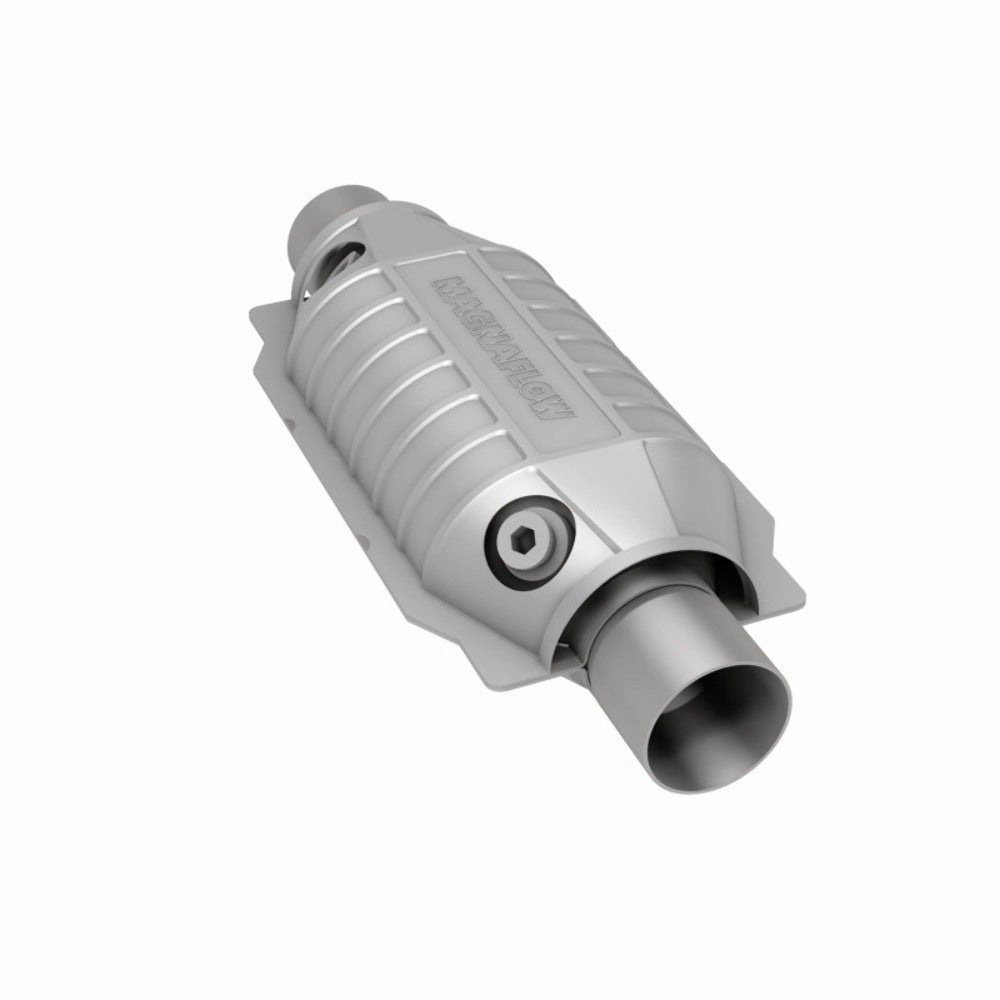 MagnaFlow universal catalytic converter 2 inch inlet/outlet stainless steel CARB compliant 441064