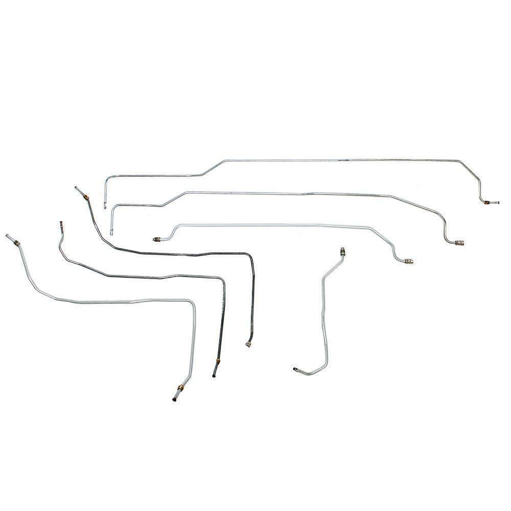 t 2001-03 Chevrolet Silverado 2500 Gas Fuel Line Crew Cab/Long Bed - TGL0104OM Fine Lines