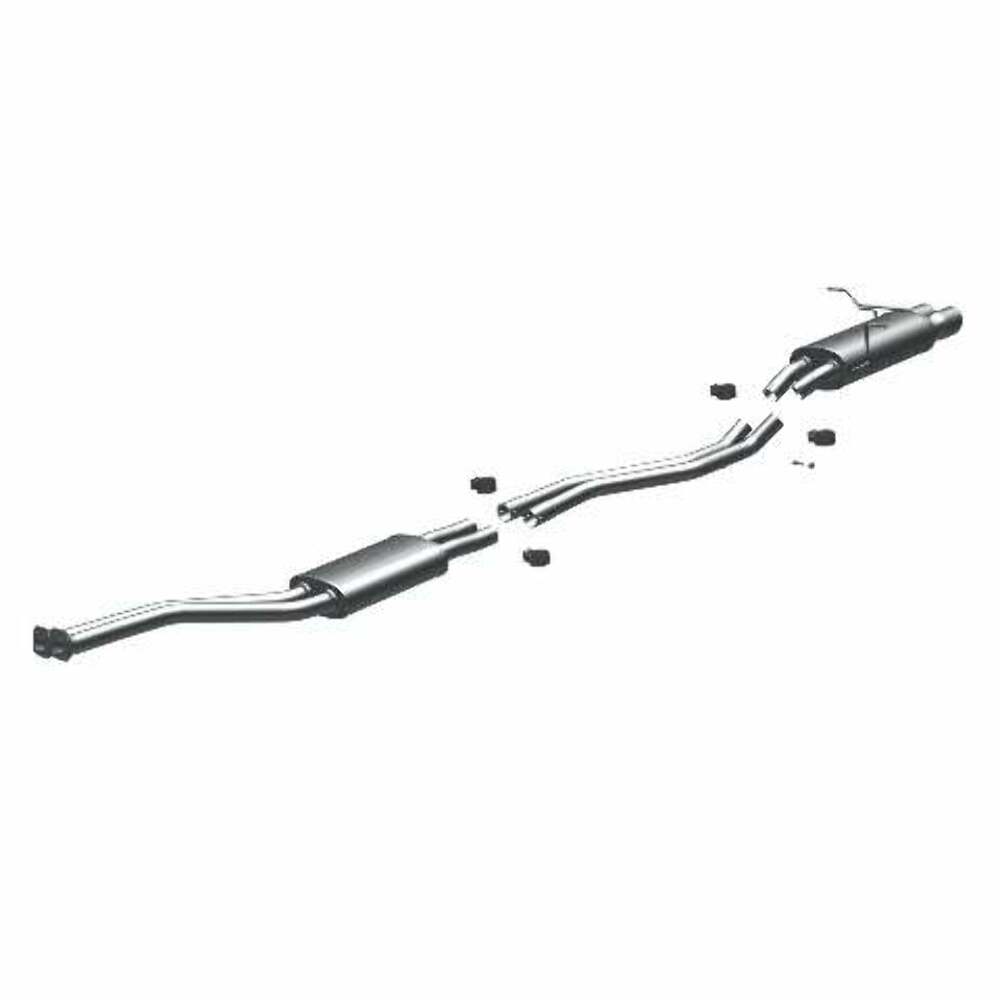 MagnaFlow cat-back exhaust system for 2001-2002 BMW stainless steel polished 16465