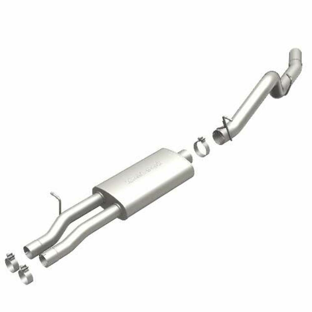 MagnaFlow cat-back exhaust system for 2001-2002 Chevy Silverado 2500 polished 15732