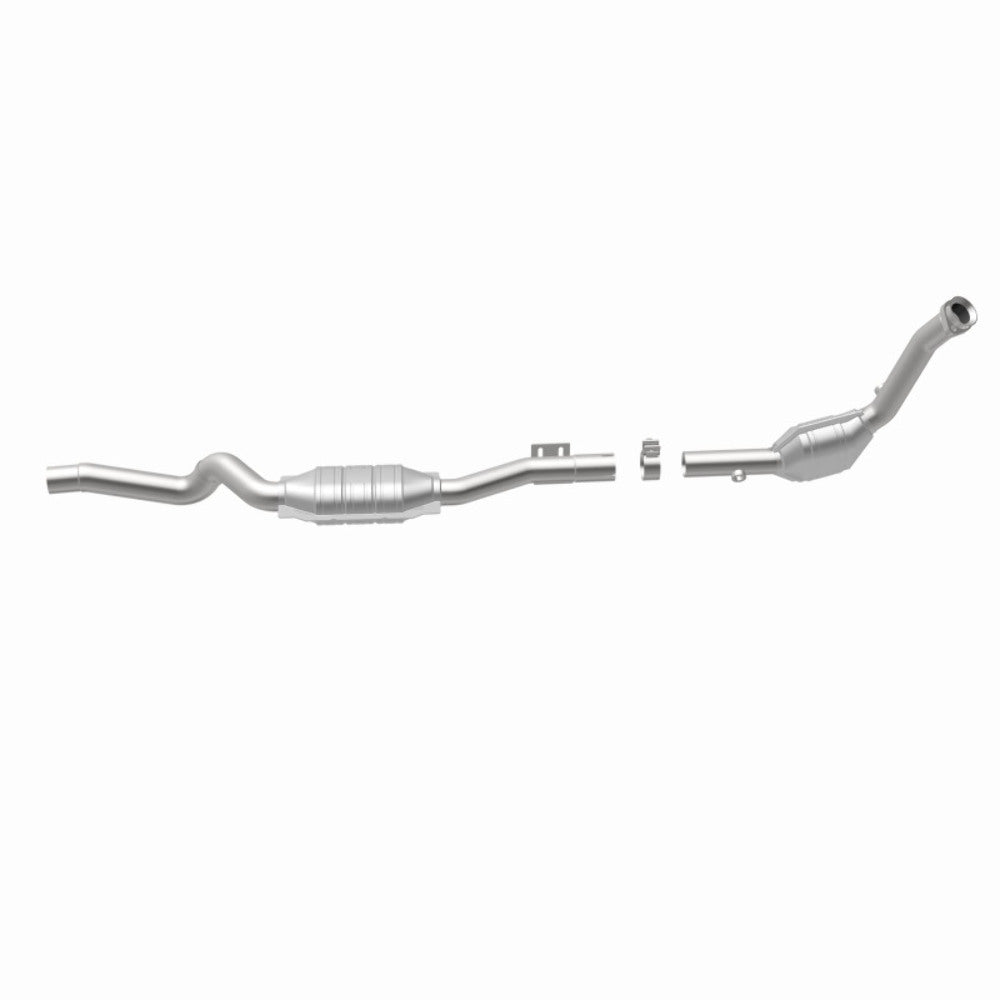 MagnaFlow direct-fit catalytic converter for 2001-2002 Mercedes-Benz passenger side stainless steel CARB compliant OBDII 49866