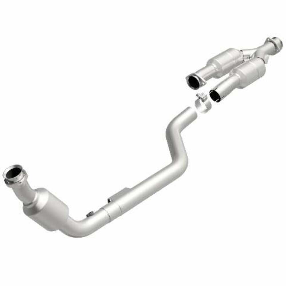 MagnaFlow direct-fit catalytic converter for 2001-2003 Mercedes-Benz driver side stainless steel CARB compliant 49835