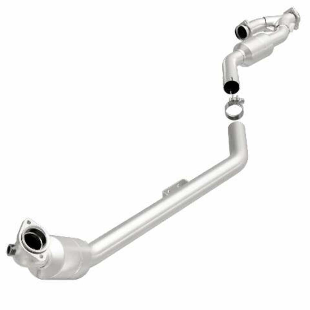 MagnaFlow direct-fit catalytic converter for 2001-2005 Mercedes-Benz driver side stainless steel CARB compliant 49805