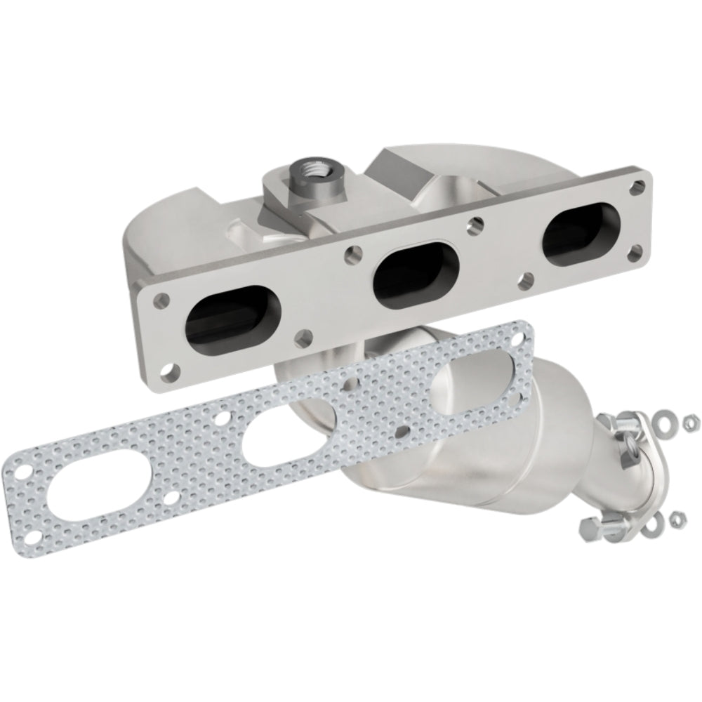 MagnaFlow direct-fit catalytic converter for 2001-2006 BMW stainless steel CARB compliant OBDII 49759