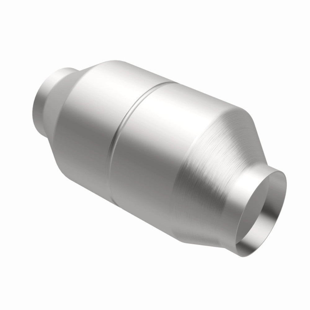 MagnaFlow universal catalytic converter 3.5 inch inlet/outlet stainless steel CARB compliant OBDII 60120