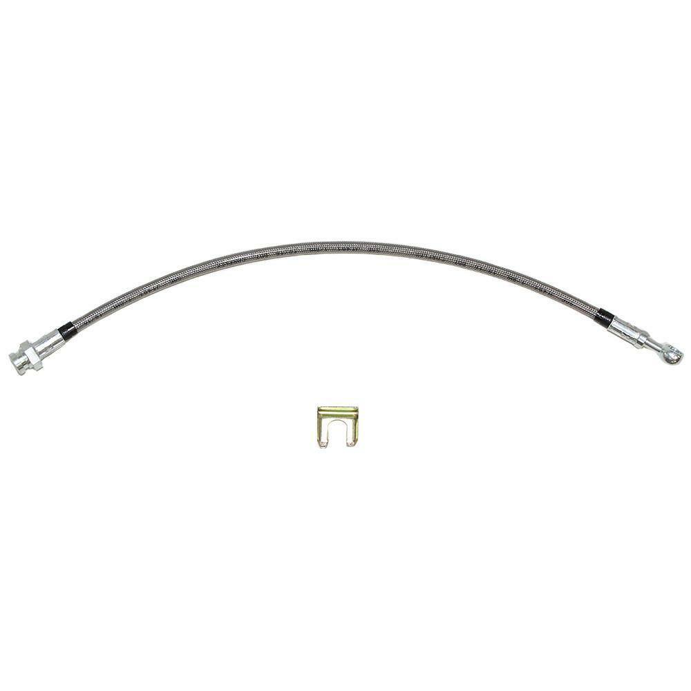 t 2001- 2006 Chevy Silverado 2500HD/3500 Rear Left Brake Hose - HSP0018SS Fine Lines