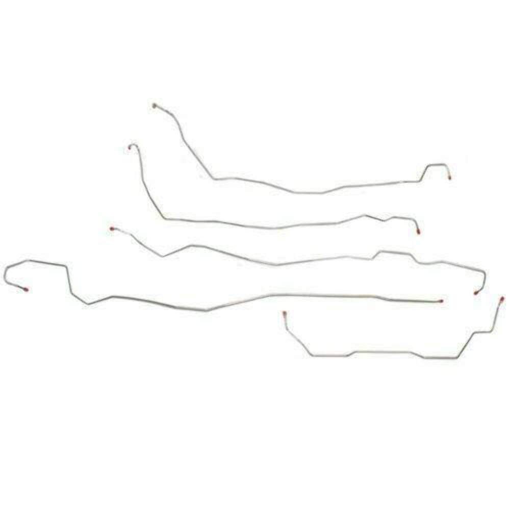 t 2003-07 Hummer H2 Front Brake Line Kit Stainless TKT0201SS Fine Lines
