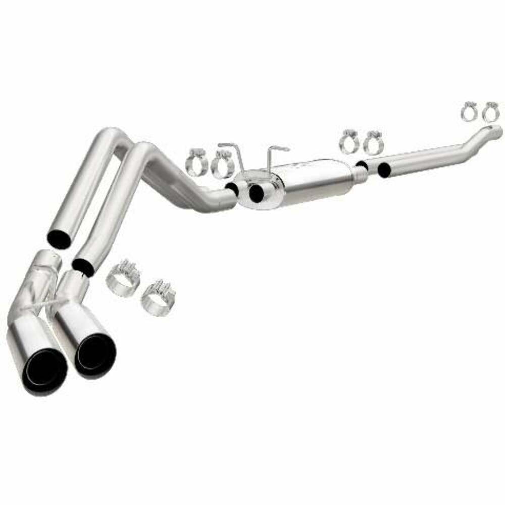 MagnaFlow cat-back exhaust system for 2002-2003 Ford F-150 stainless steel polished 15772