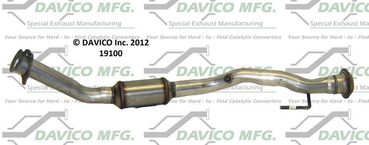 t 2002-2005 Chevrolet Trailblazer Catalytic Converter 19100 Davico Mfg