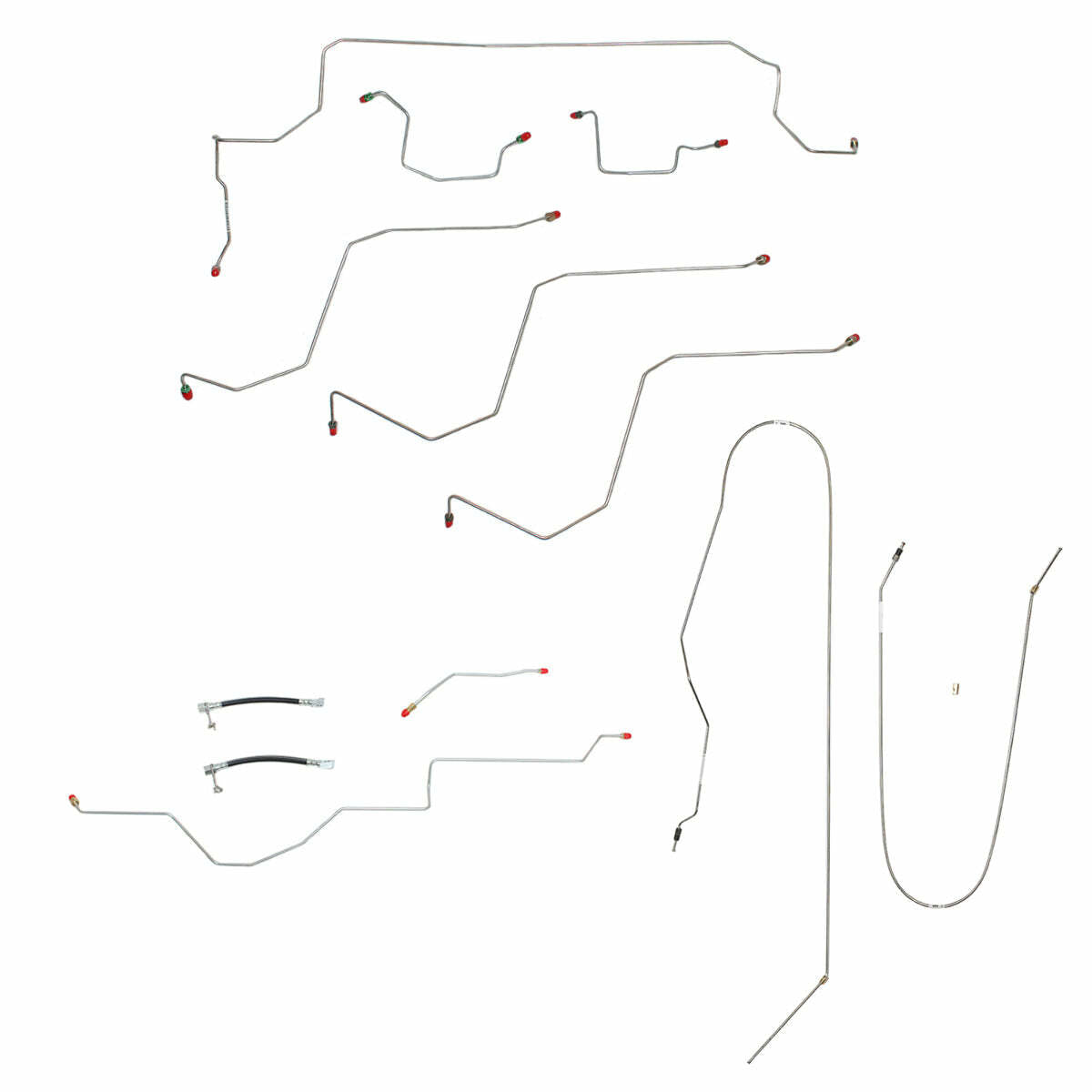 Brake Line Kit for 2002-2005 Dodge Ram 1500 AWABS ABS 2WD stainless steel