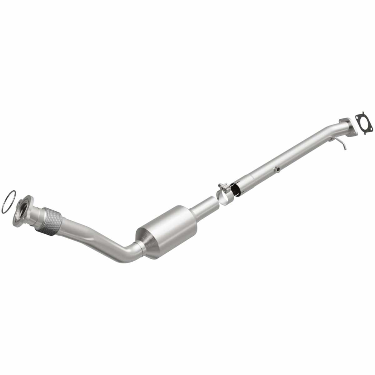 MagnaFlow direct-fit catalytic converter fits 2002 Buick Rendezvous, 2002 Chevrolet Venture, and additional vehicles and 2002 Buick Rendezvous 3.4L stainless steel CARB compliant 4