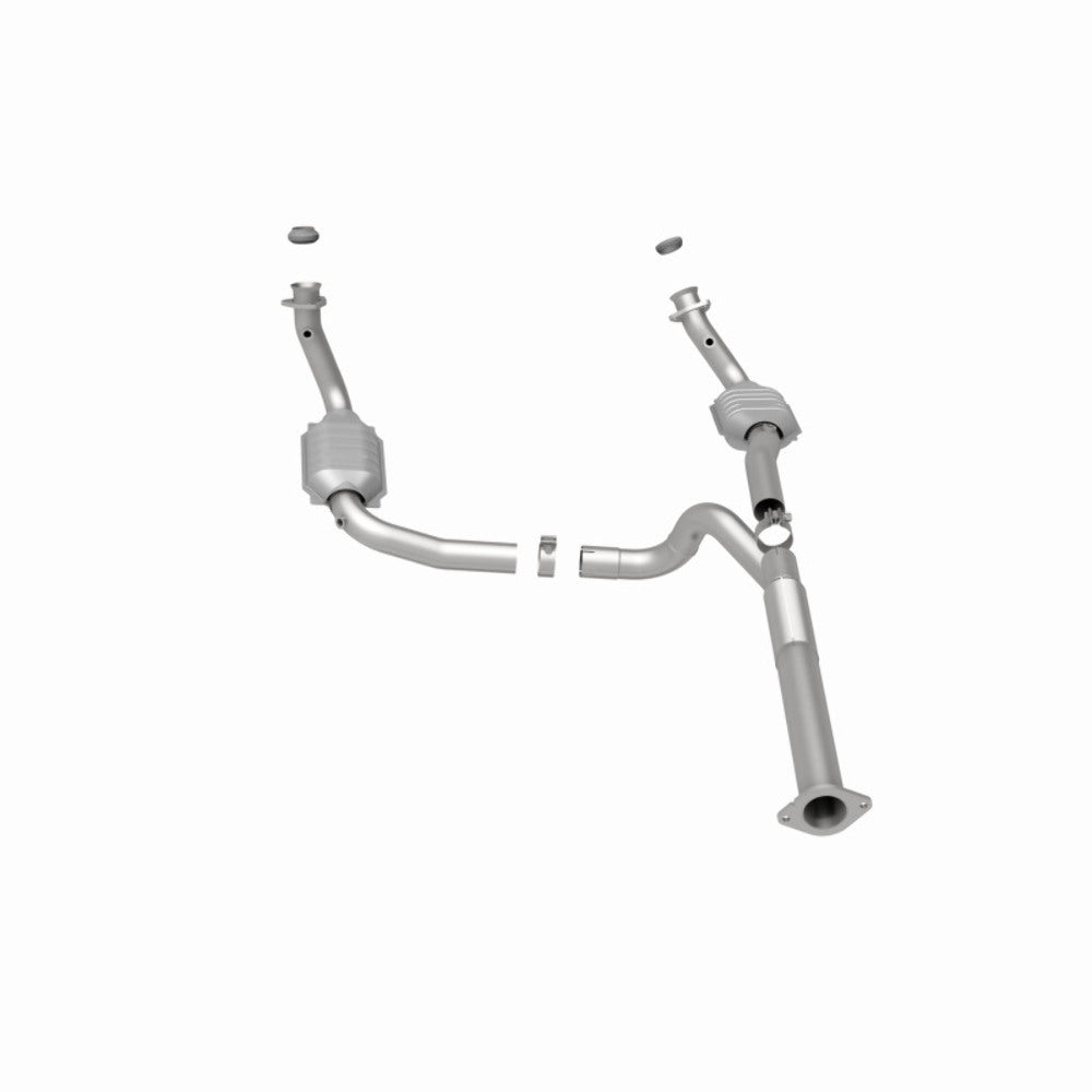 MagnaFlow direct-fit catalytic converter fits 2000-2002 Chevrolet Express 1500 4.3L and 2000-2002 GMC Savana 1500 4.3L stainless steel CARB compliant OBDII 51510