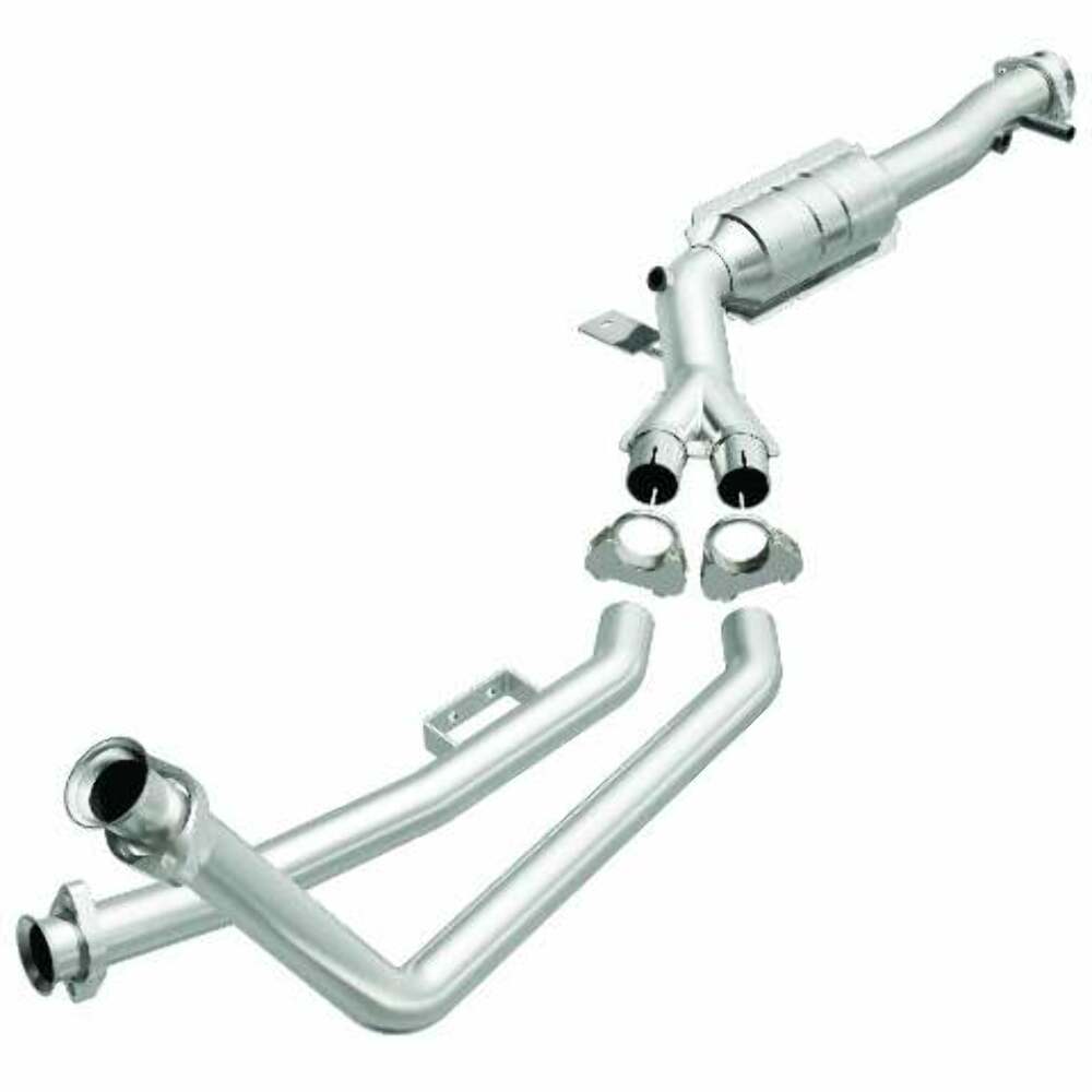 MagnaFlow direct-fit catalytic converter fits 2002 Mercedes SL600 driver side driver side stainless steel CARB compliant 24016