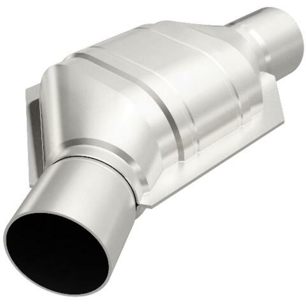 MagnaFlow universal catalytic converter 2.25 inch inlet/outlet stainless steel CARB compliant 457175