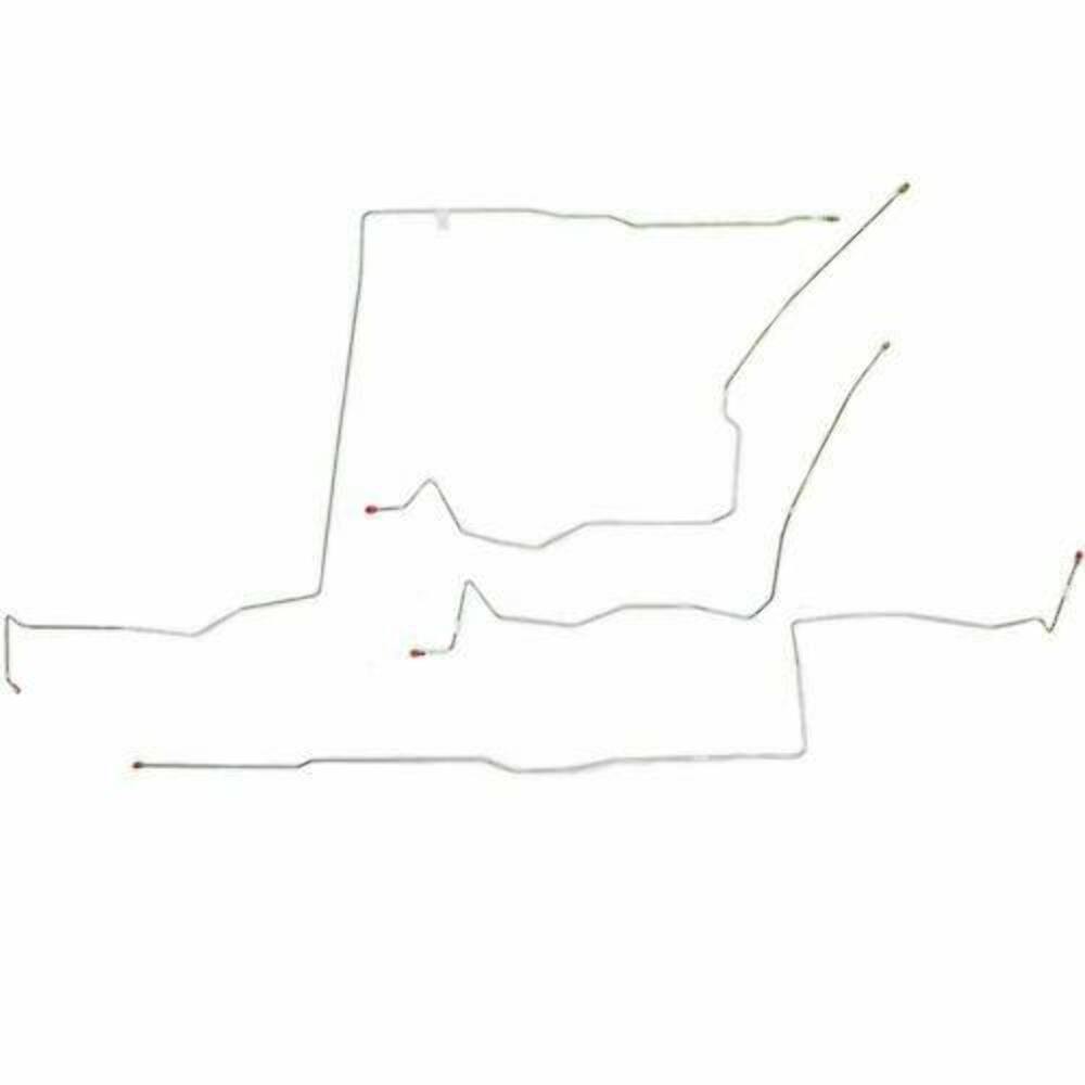 t 2003-05 Dodge Neon SRT-4 Intermediate Brake Line Steel - WIN0383OM Fine Lines