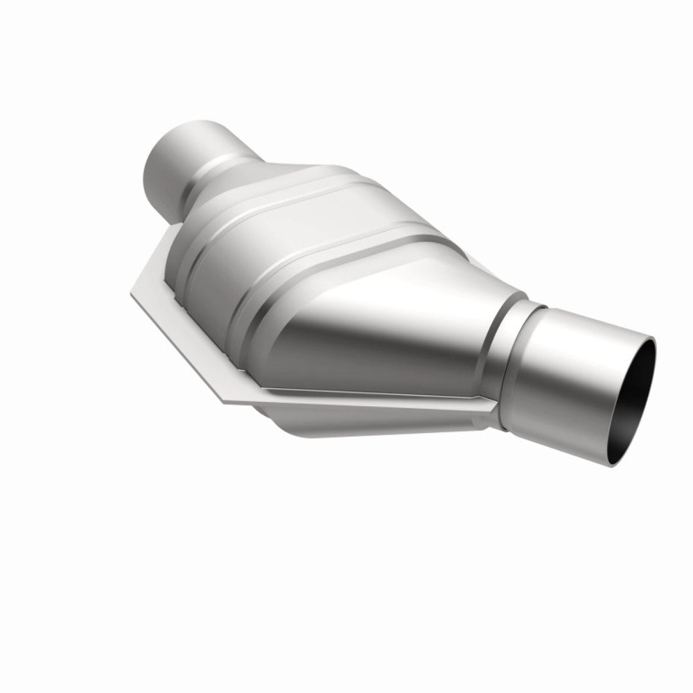 MagnaFlow universal catalytic converter 2 inch inlet/outlet stainless steel CARB compliant 454174
