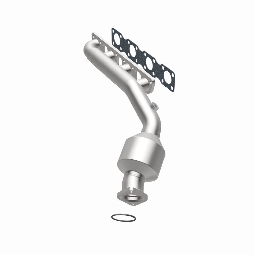 MagnaFlow direct-fit catalytic converter fits 2003-2004 INFINITI M45 and 2003-2006 INFINITI Q45, this and 2003-2004 M45 V8 4.5 4.5 inch inlet/outlet stainless steel CARB compliant