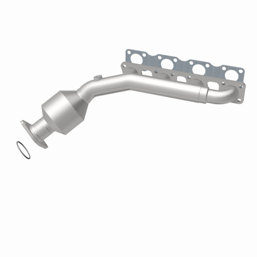MagnaFlow direct-fit catalytic converter fits 2003-2004 INFINITI M45 and 2003-2006 INFINITI Q45, this and 2003-2004 M45 V8 4.5 4.5 inch inlet/outlet stainless steel CARB compliant