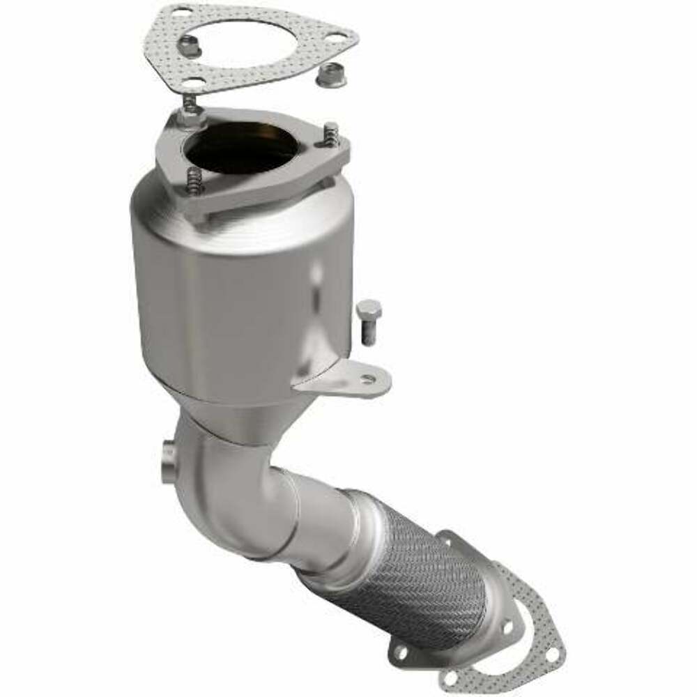 MagnaFlow direct-fit catalytic converter fits 2003-2006 Cayenne V8 4.5 inch inlet/outlet stainless steel CARB compliant 52366