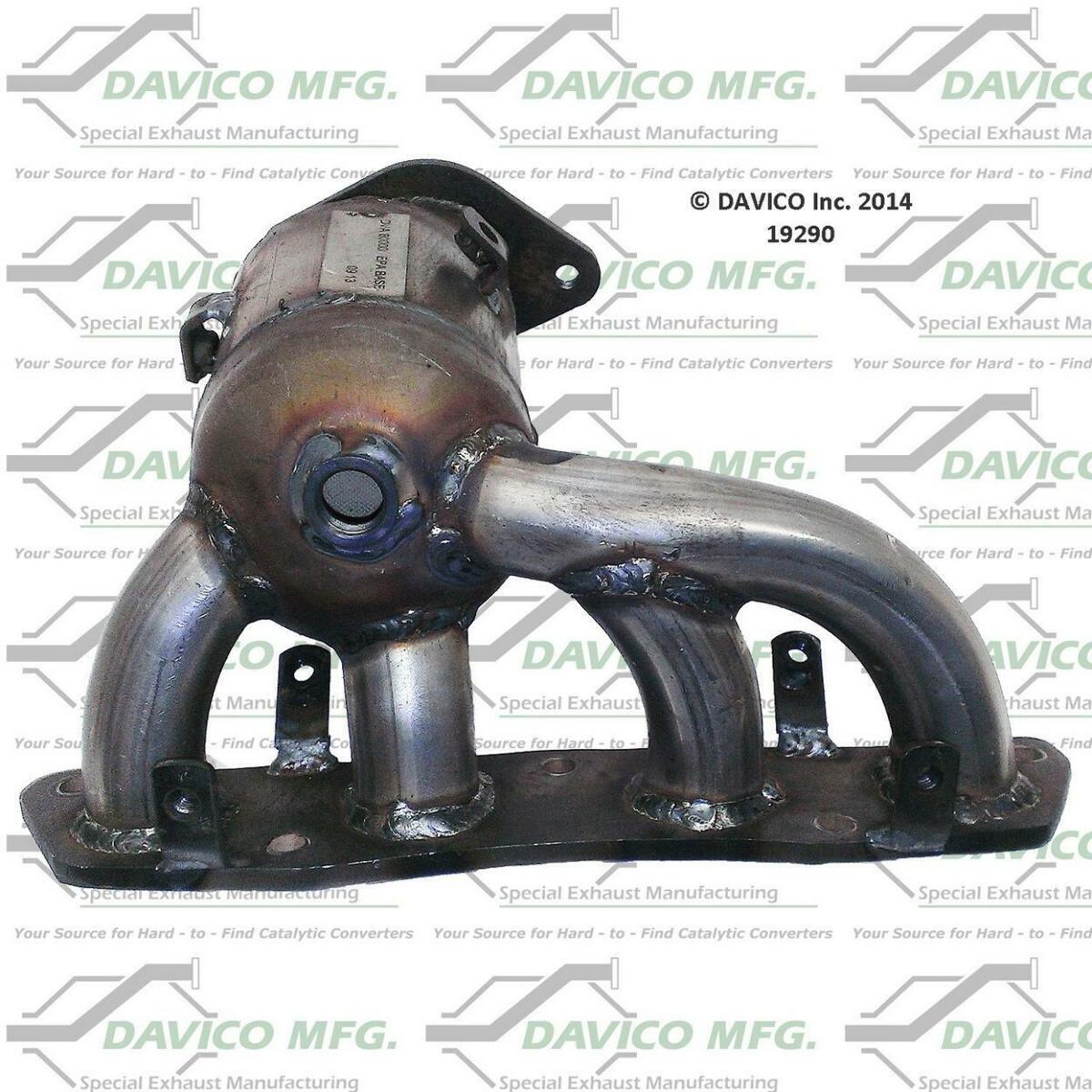 t 2003-2006 Toyota Matrix Catalytic Converter 19290 Davico Mfg