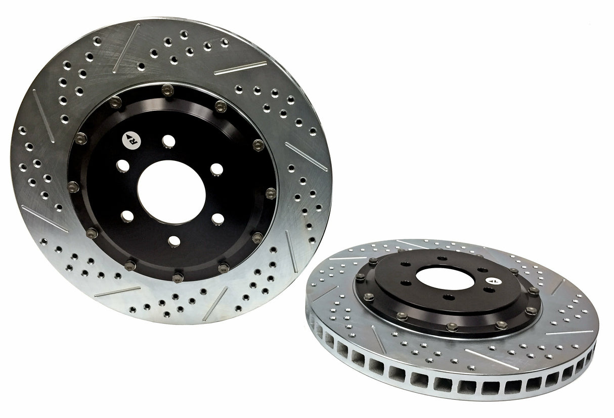 2003-2006 Viper EradiSpeed Plus Disc Brake Rotors Rear 2142006 slotted