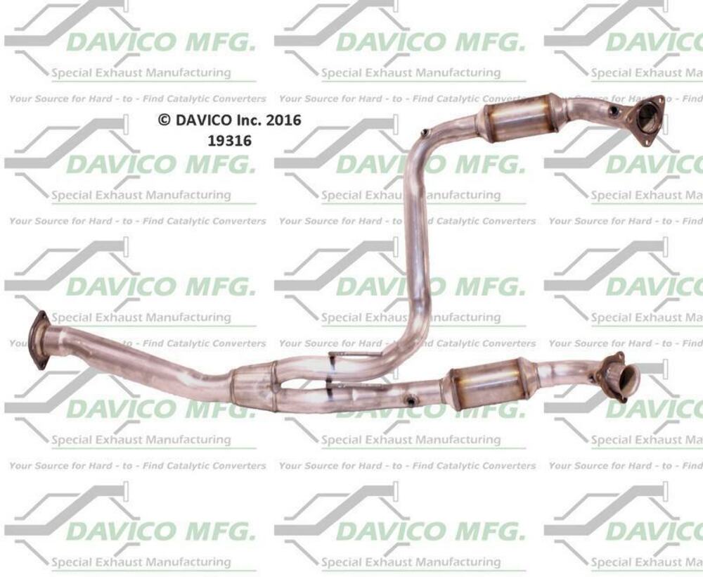 t 2003-2008 GMC Savana 1500 Catalytic Converter 19316 Davico Mfg