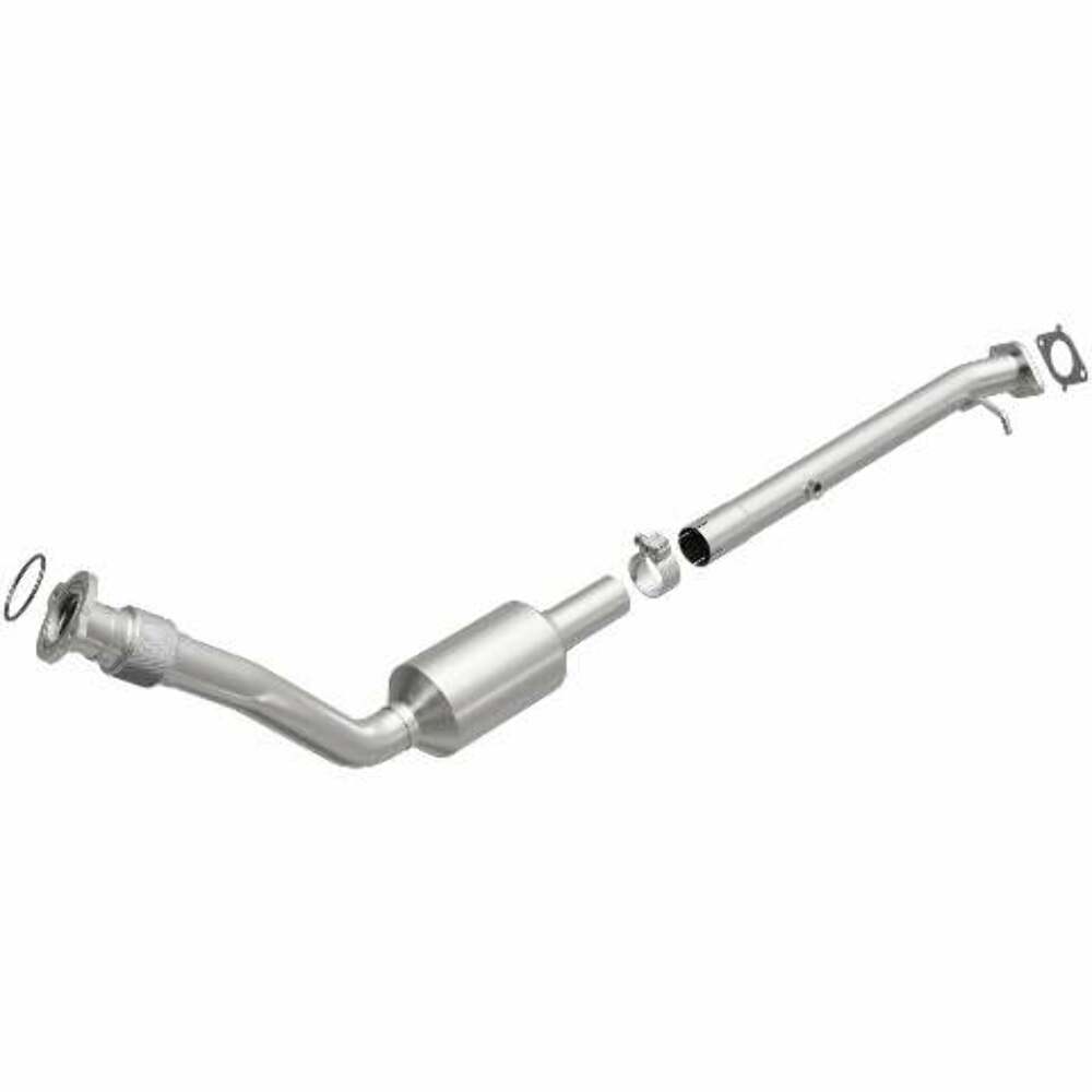 MagnaFlow direct-fit catalytic converter fits 2003 Chevrolet Venture, 2003 Buick Rendezvous, and additional vehicles and 2003 Buick Rendezvous 3.4L stainless steel CARB compliant 4